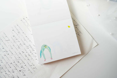 Cozyca X Subikiawa Block Memo Pad - Penguin