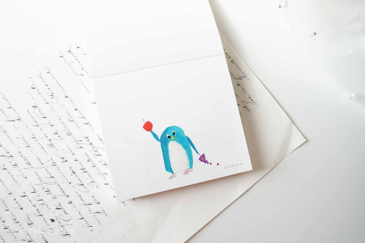 Cozyca X Subikiawa Block Memo Pad - Penguin