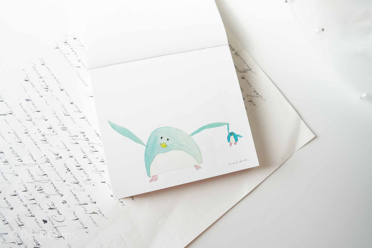 Cozyca X Subikiawa Block Memo Pad - Penguin