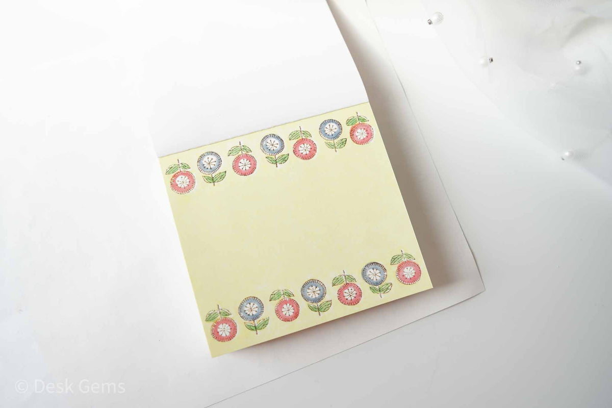 Cozyca x Admi Block Memo Pad - Hidamari (Sunny Spot) 