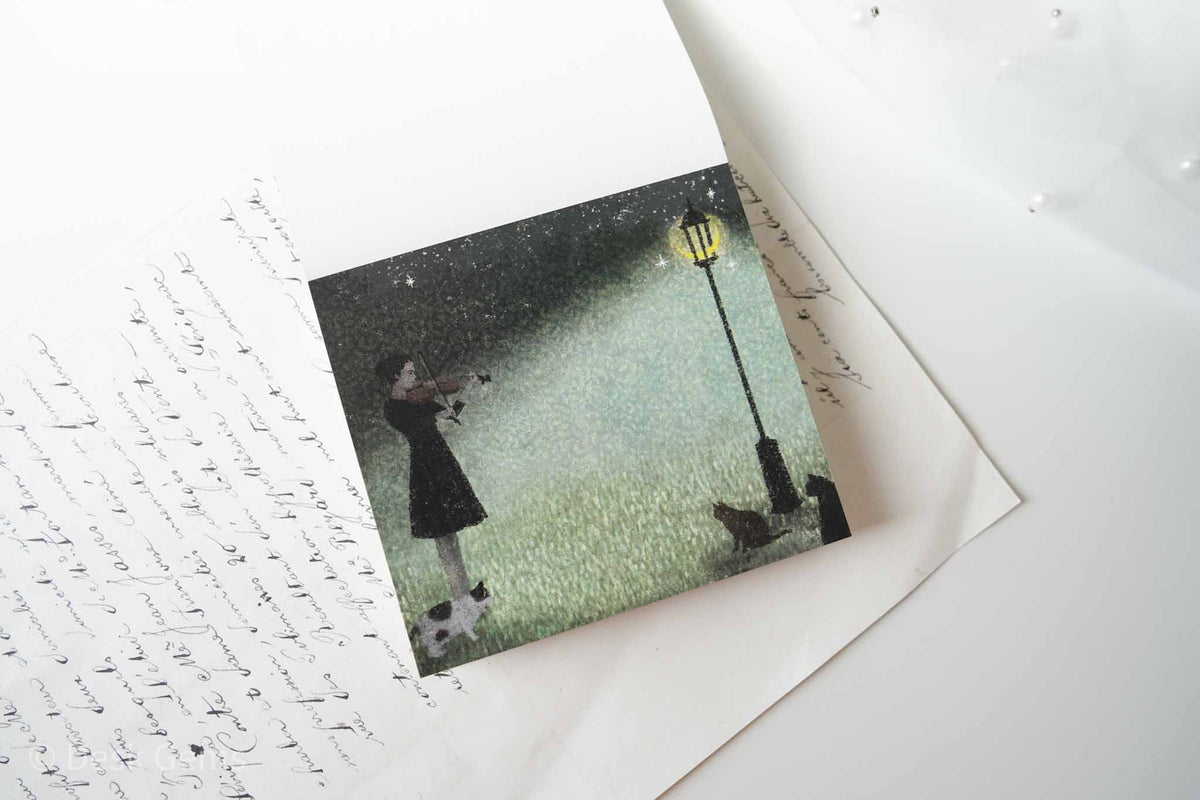 Cozyca X Akira Kusaka Block Memo Pad - Soiree