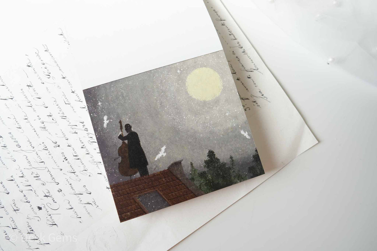 Cozyca X Akira Kusaka Block Memo Pad - Soiree