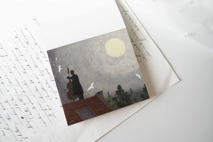Cozyca X Akira Kusaka Block Memo Pad - Soiree