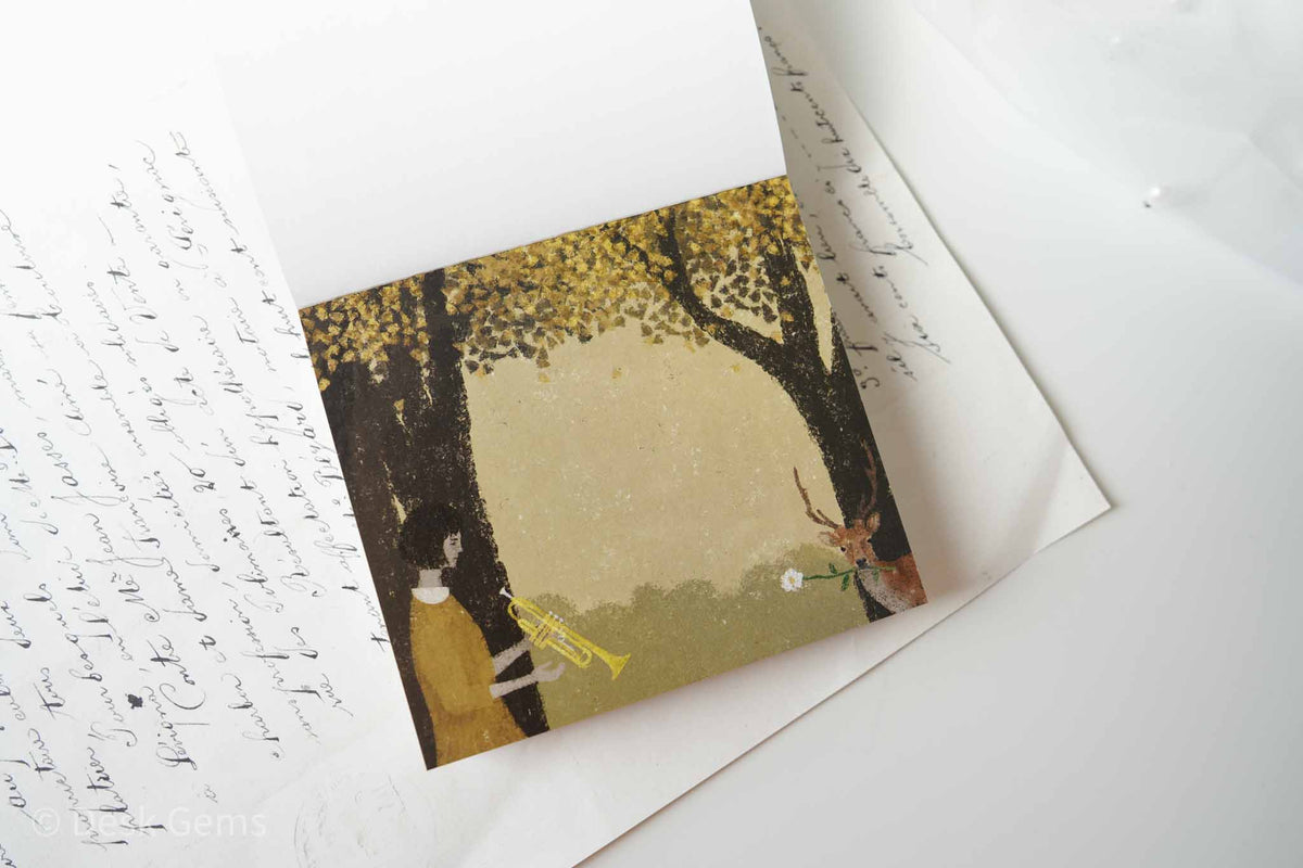 Cozyca X Akira Kusaka Block Memo Pad - Soiree