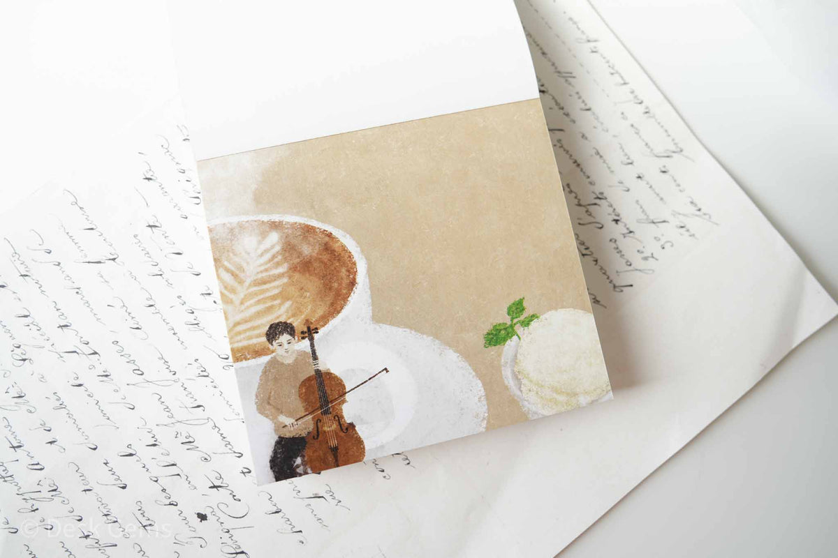 Cozyca X Akira Kusaka Block Memo Pad - Matinee