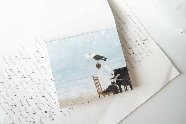 Cozyca X Akira Kusaka Block Memo Pad - Matinee