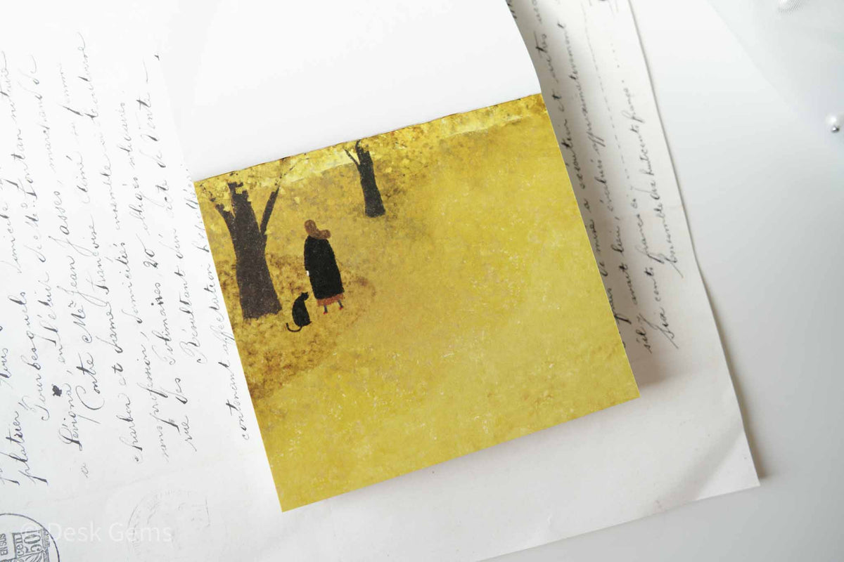 Cozyca X Akira Kusaka Block Memo Pad - The Cycle of the Seasons