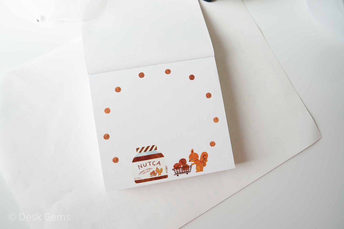 Cozyca X Mariko Fukoka Block Memo Pad - Seasonal Jar