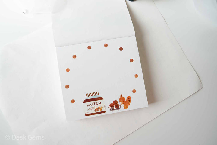 Cozyca X Mariko Fukoka Block Memo Pad - Seasonal Jar