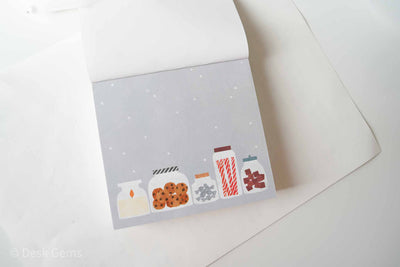 Cozyca X Mariko Fukoka Block Memo Pad - Seasonal Jar