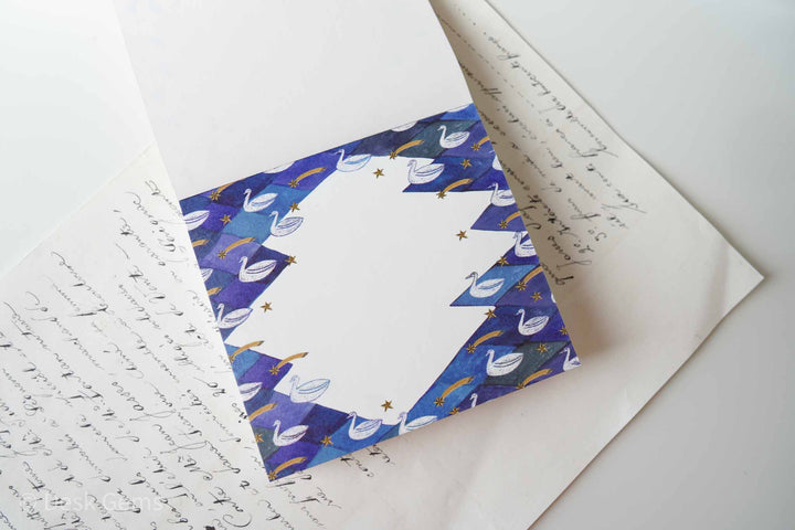 Cozyca X Nishi Shuku Block Memo Pad - Bird