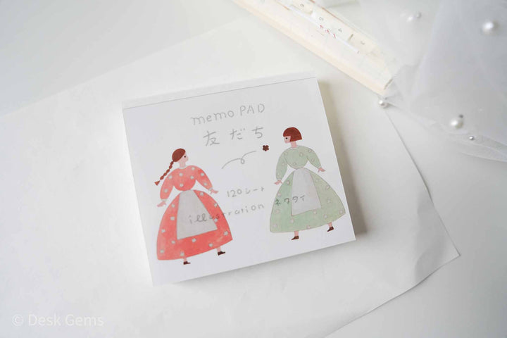 Cozyca x NeckTie Block Memo Pad - Friends 
