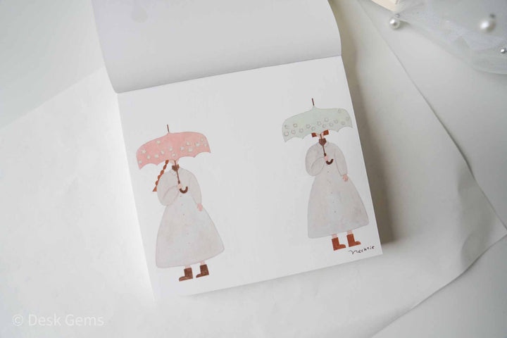 Cozyca x NeckTie Block Memo Pad - Friends
