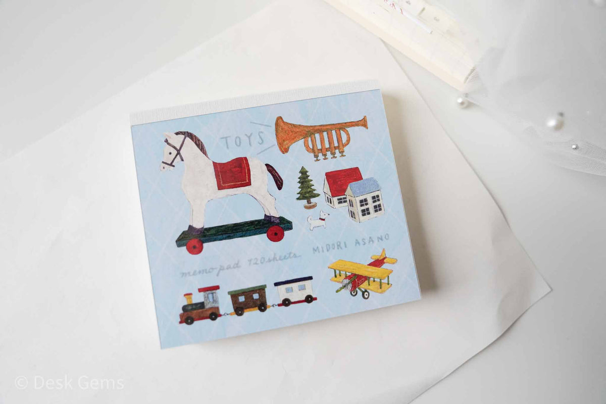 Cozyca x Midori Asano Block Memo Pad - Toys 