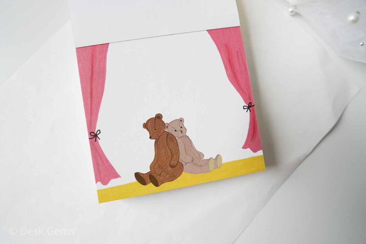 Cozyca x Violet Block Memo Pad - Teddies Club