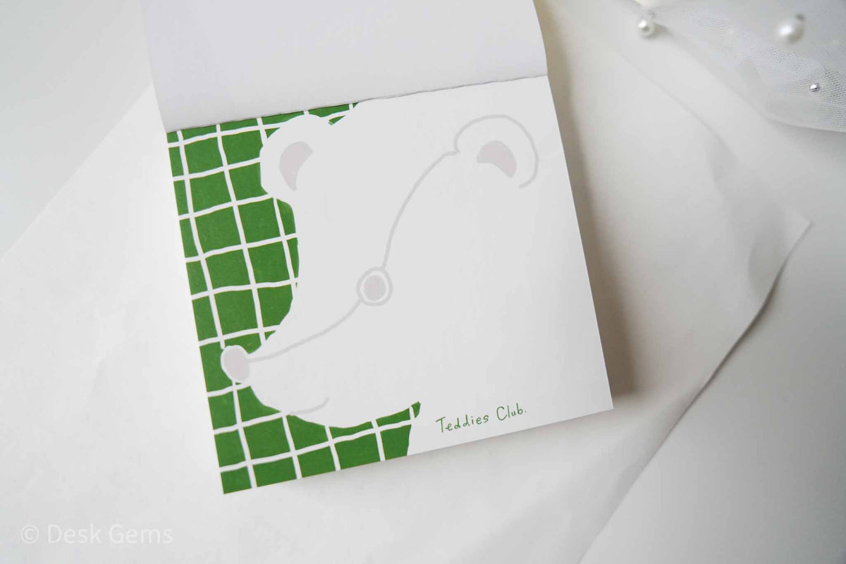 Cozyca x Violet Block Memo Pad - Teddies Club