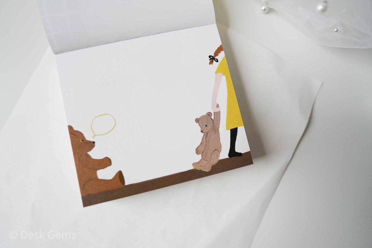 Cozyca x Violet Block Memo Pad - Teddies Club