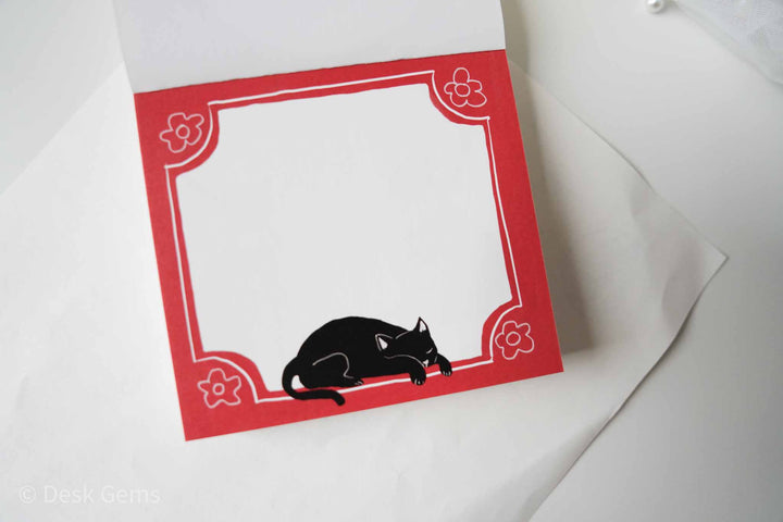 Cozyca x Violet Block Memo Pad - Five Cool Cats