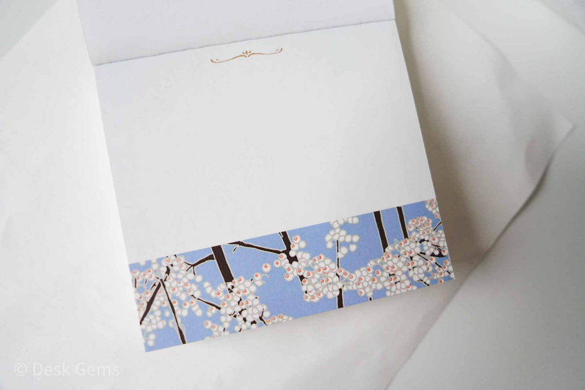 Cozyca x Emily Burningham Block Memo Pad - Primulas