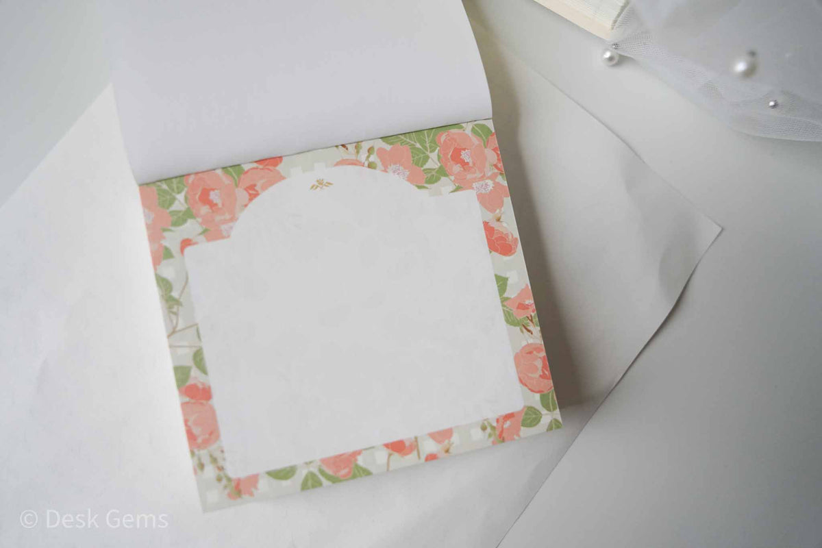 Cozyca x Emily Burningham Block Memo Pad - Primulas