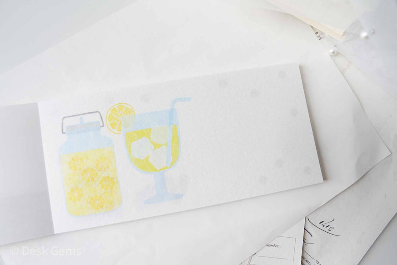 Cozyca x Mariko Fukuoka  Letter Pad - Seasonal Jar