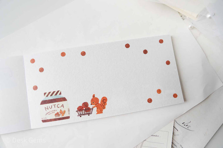 Cozyca x Mariko Fukuoka  Letter Pad - Seasonal Jar