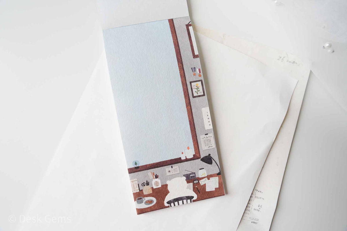 Cozyca x Mariko Fukuoka  Letter Pad - Star Bear