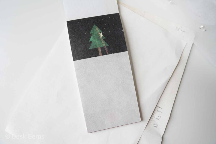 Cozyca x Mariko Fukuoka  Letter Pad - Star Bear