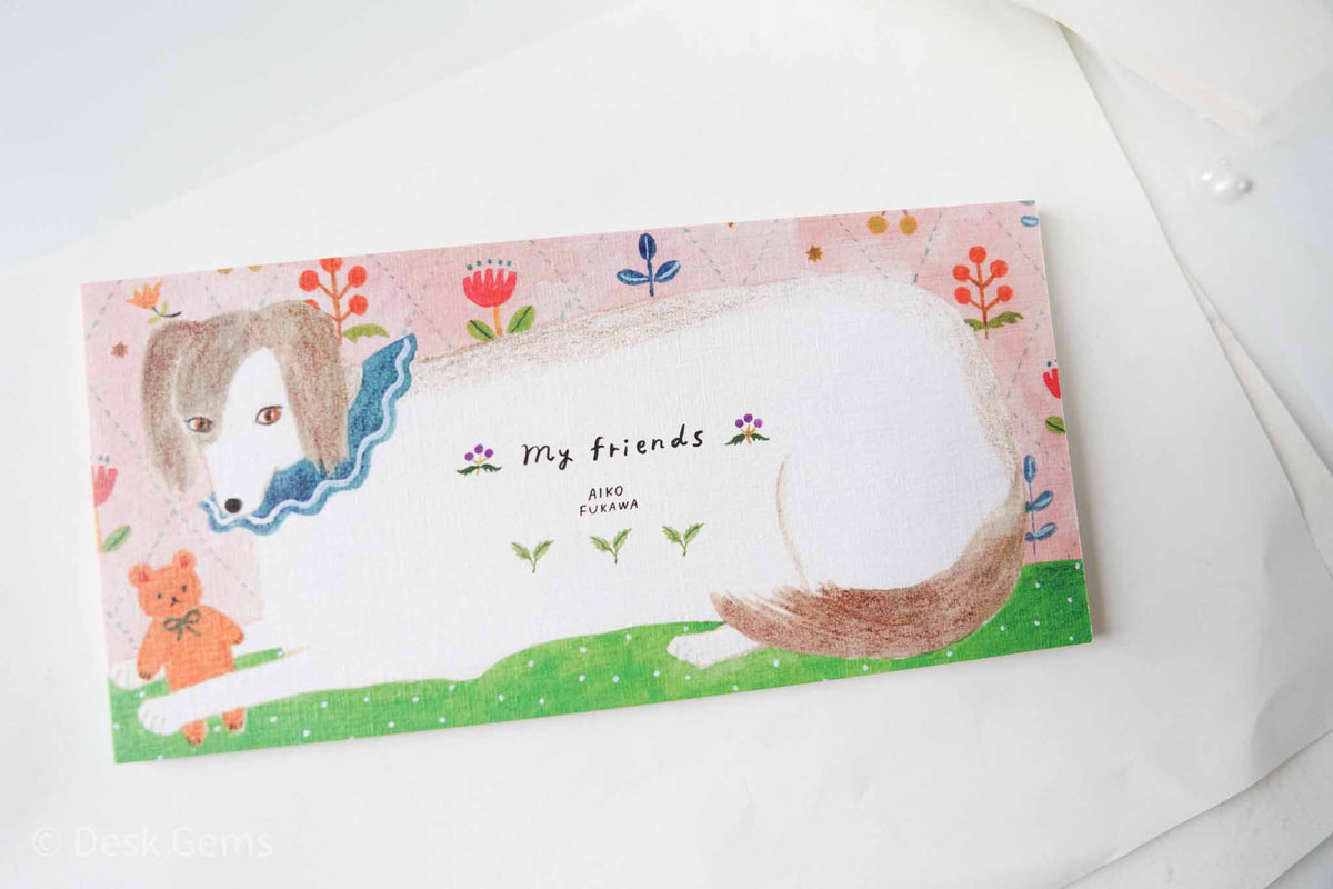 Cozyca x Aiko Fukawa Letter Pad - My Friends 