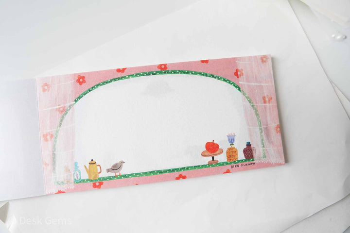 Cozyca x Aiko Fukawa Letter Pad - Little Window