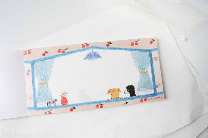 Cozyca x Aiko Fukawa Letter Pad - Little Window
