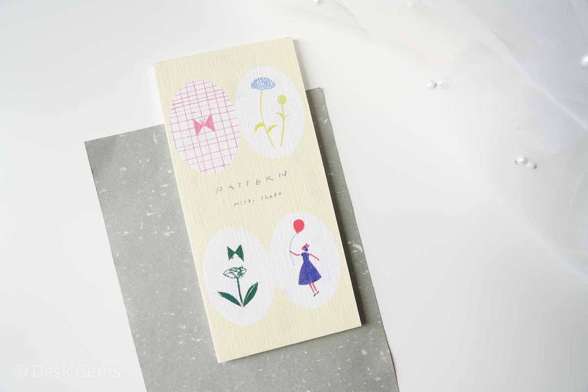 Cozyca x Nishi Shuku Letter Pad - Pattern 