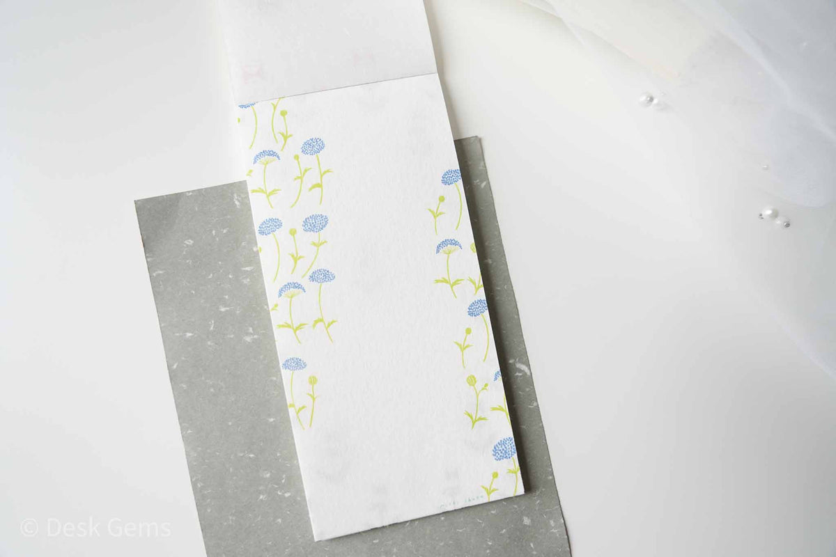 Cozyca x Nishi Shuku Letter Pad - Pattern