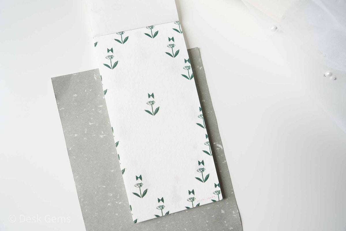 Cozyca x Nishi Shuku Letter Pad - Pattern
