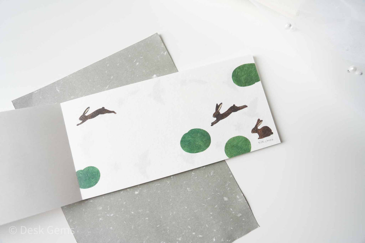 Cozyca x Nishi Shuku Letter Pad - Forest