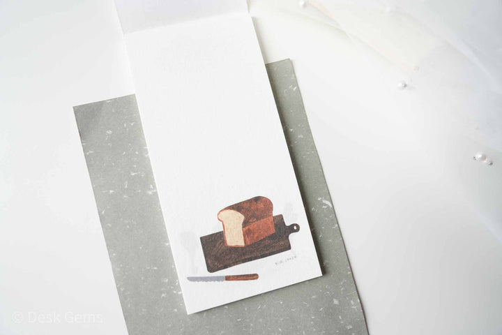 Cozyca x Nishi Shuku Letter Pad - Bread