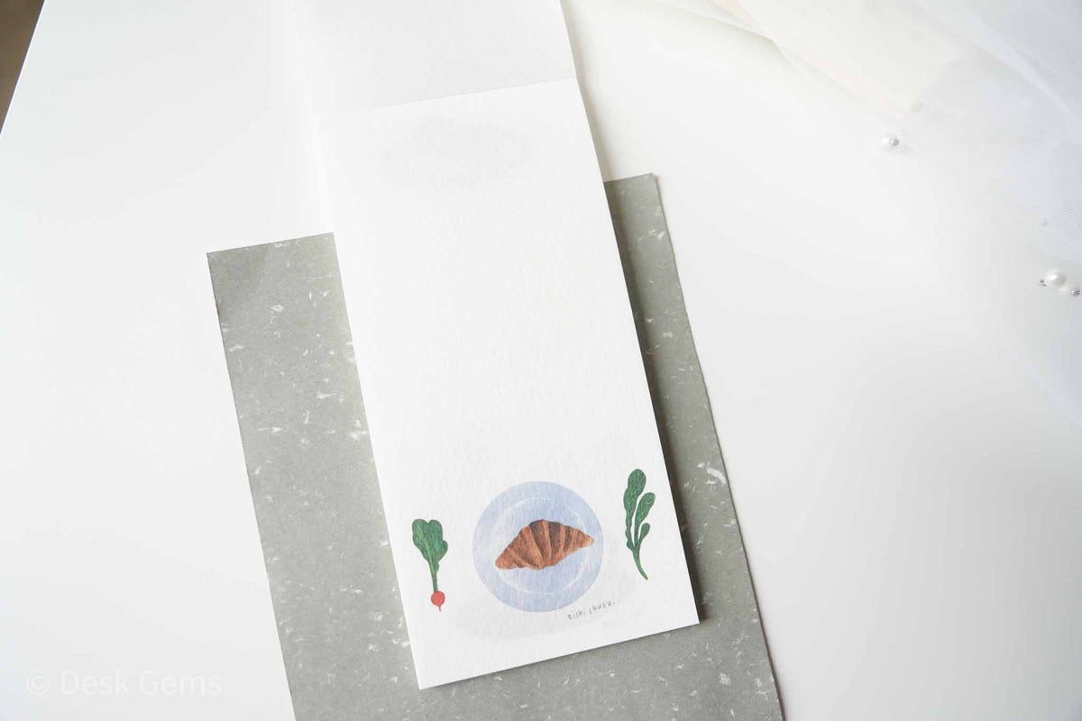 Cozyca x Nishi Shuku Letter Pad - Bread