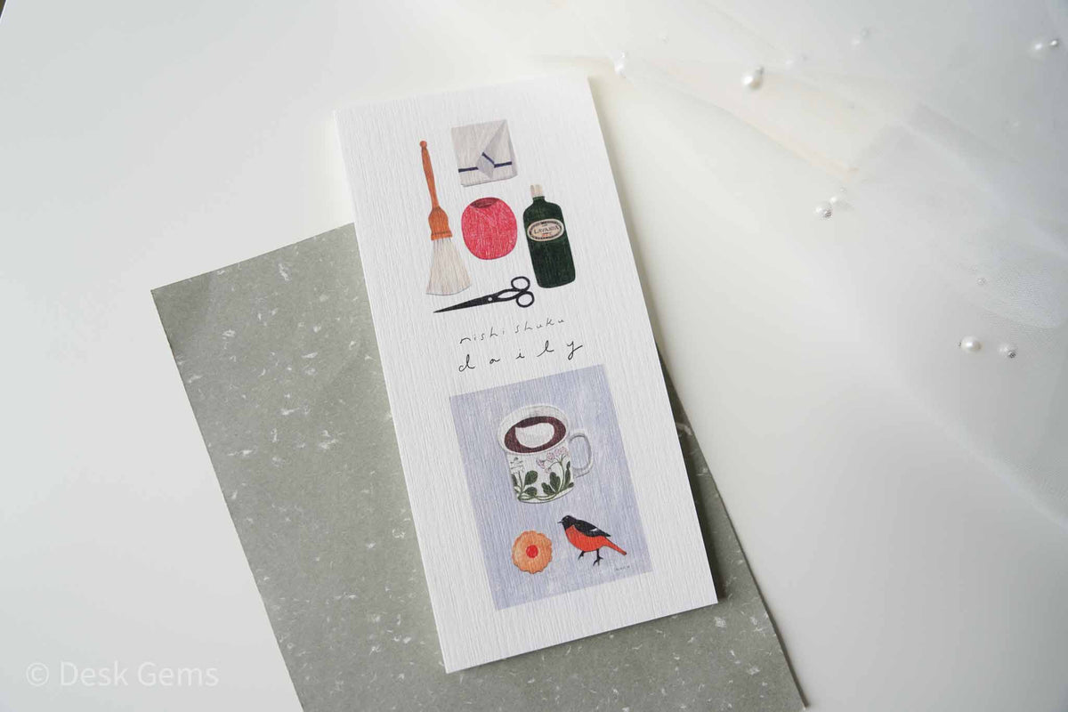 Cozyca x Nishi Shuku Letter Pad - Daily