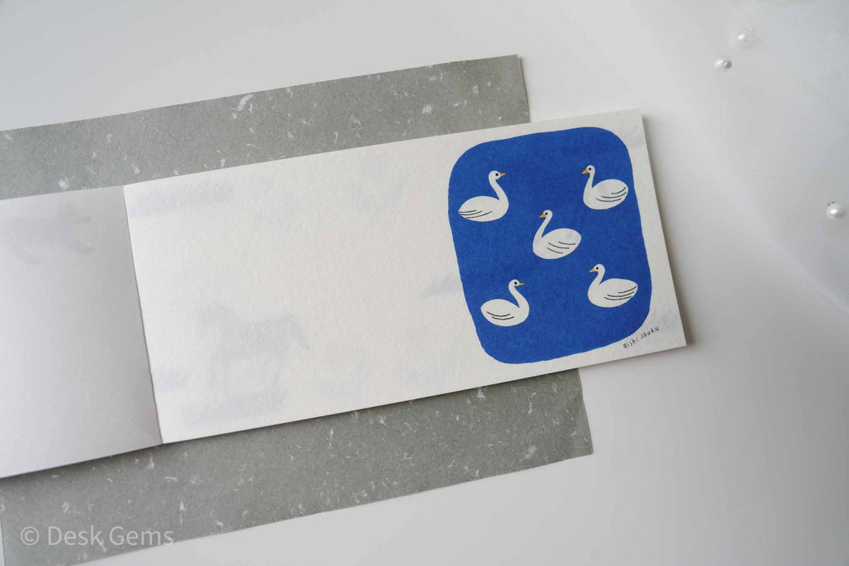 Cozyca x Nishi Shuku Letter Pad - Grassland