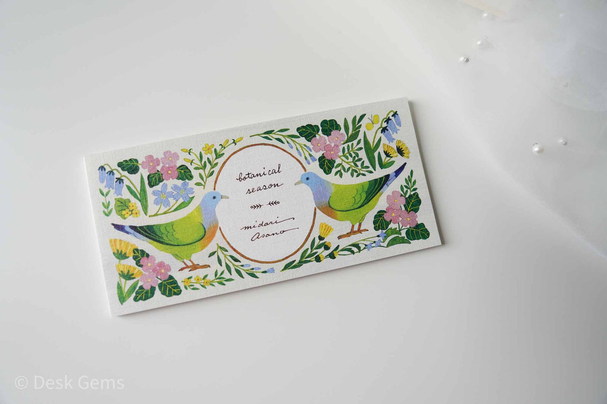 Cozyca x Midori Asano Letter Pad - Botanical Season 