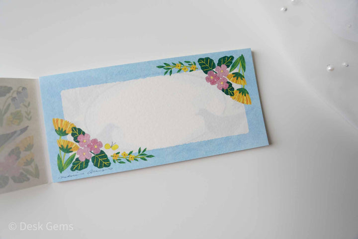 Cozyca x Midori Asano Letter Pad - Botanical Season