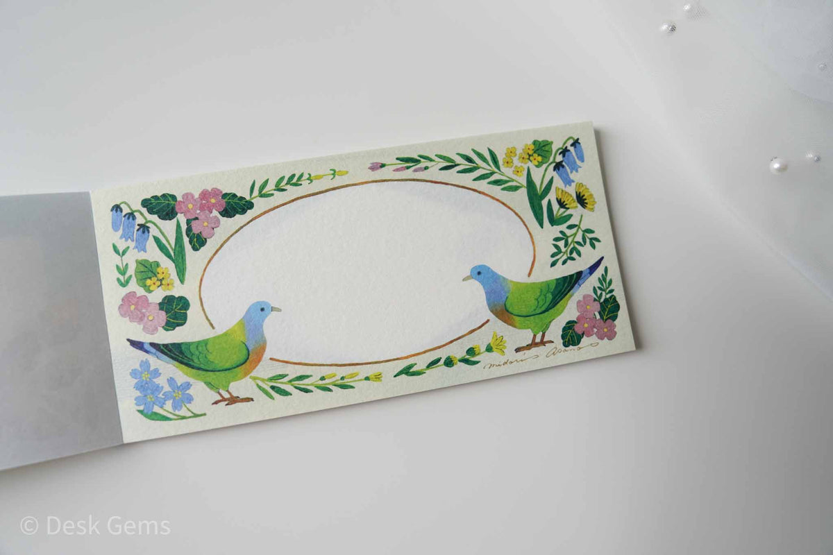 Cozyca x Midori Asano Letter Pad - Botanical Season
