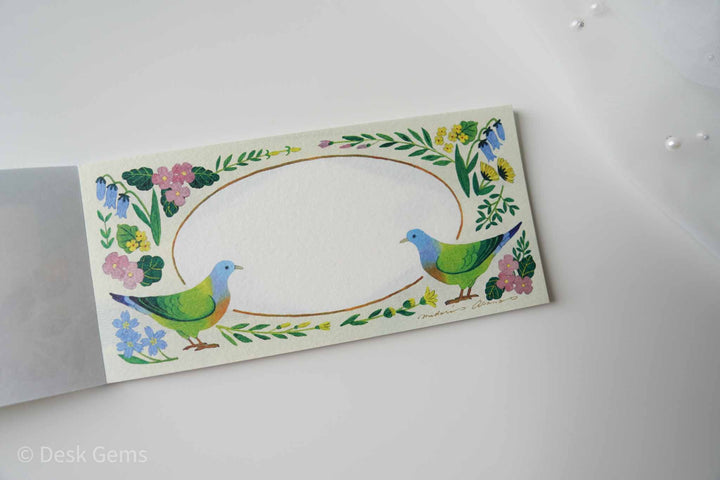 Cozyca x Midori Asano Letter Pad - Botanical Season