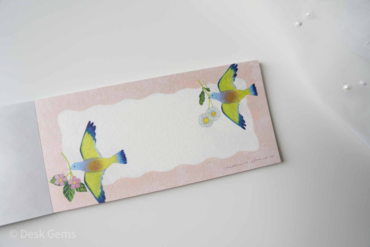 Cozyca x Midori Asano Letter Pad - Botanical Season