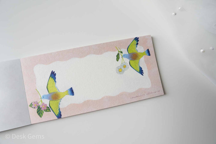 Cozyca x Midori Asano Letter Pad - Botanical Season