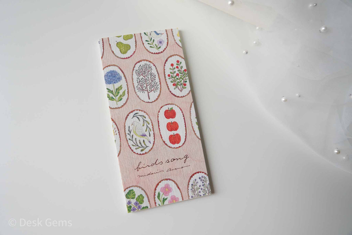 Cozyca x Midori Asano Letter Pad - Birds Song