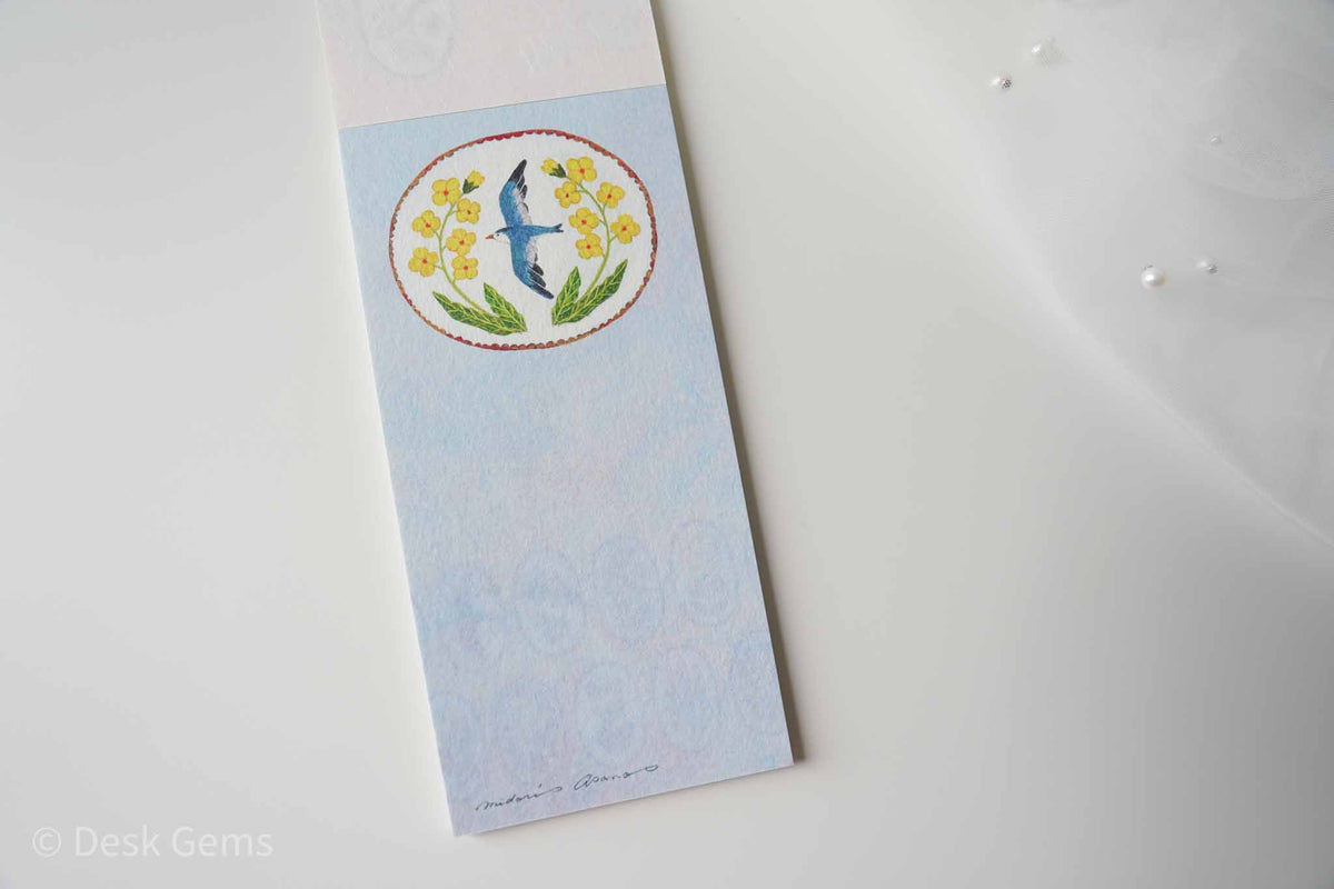 Cozyca x Midori Asano Letter Pad - Birds Song
