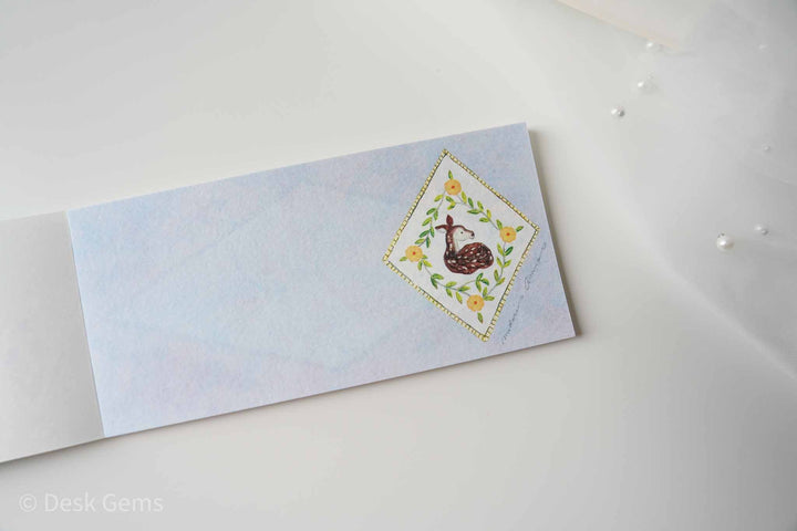 Cozyca x Midori Asano Letter Pad - Deer Dream