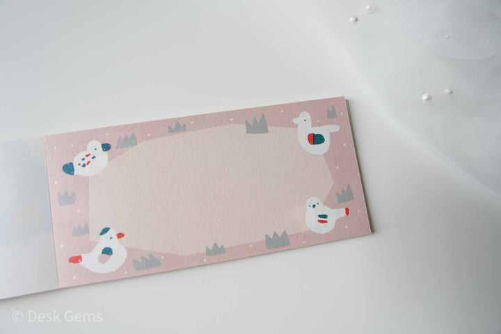 Cozyca X Masao Takahata Letter Pad - Dove Whistle