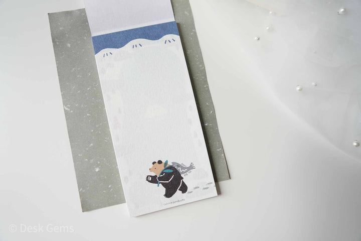 Cozyca X Masao Takahata Letter Pad - Bear
